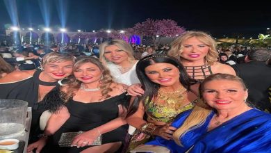 صورة صور- يسرا وإيناس الدغيدي وليلى علوي في حفل زفاف نبيلة حميد الشاعري