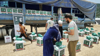 صورة «سلمان للإغاثة» يواصل توزيع المساعدات الإغاثية لمتضرري الزلزال في محافظة حلب