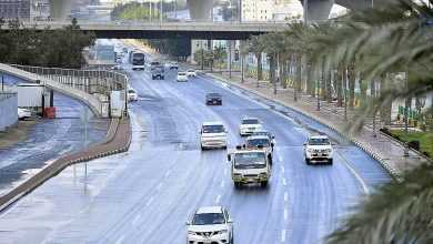 صورة أمطار متفاوتة وزخات برد على عدة مناطق
