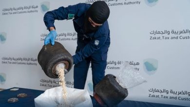 صورة جمرك الحديثة يُحبط 3 محاولات لتهريب أكثر من 151 ألف حبة كبتاجون