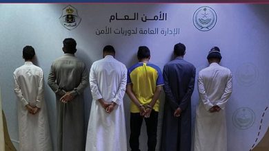 صورة القبض على 6 أشخاص لترويجهم قرابة 30 كيلو قات في الرياض