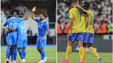 صورة التشكيل الرسمي لفريقي الهلال والنصر نهائي كأس الملك سلمان للأندية