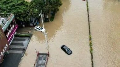 صورة مصرع 11 شخصاً وفقدان 27 آخرين جراء الأمطار الغزيرة في بكين  أخبار السعودية