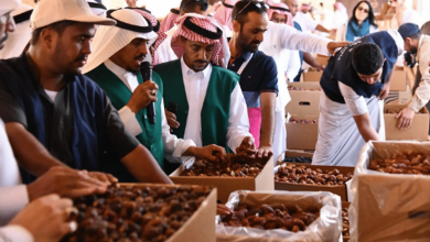 صورة ارتفاع معدلات تدفق التمور لمزاد مهرجان العلا في أسبوعه الثاني