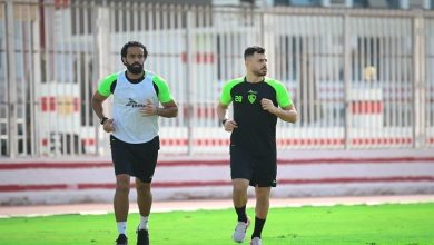 صورة أوباما والونش يواصلان التأهيل في الزمالك.. وتدريبات قوية لثنائي الحراس