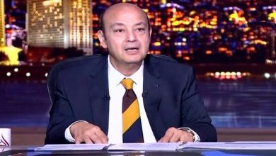 صورة عمرو أديب لأفيخاي أدرعي: “أنغام دي القوة الناعمة تخيل الخشنة هتعمل فيك إيه؟”