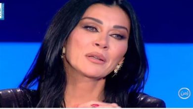 صورة انهيار نادين الراسي على الهواء بعد مشاهدة صورة شقيقها الراحل – فيديو