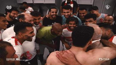 صورة داخل غرفة الملابس.. هذا ما فعله مجلس الزمالك مع اللاعبين بعد الفوز