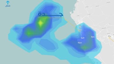 صورة «الأرصاد»: أمطار على سواحل منطقة مكة تشمل جدة  أخبار السعودية
