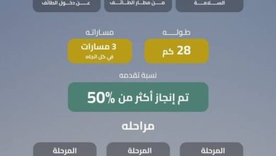 صورة تنفيذ أعمال طريق السيل الكبير  الرياض ليخدم الحجاج والمعتمرين  أخبار السعودية