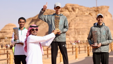 صورة الزايدي بطلاً لسباق الشباب والناشئين للقدرة والتحمل بالعلا