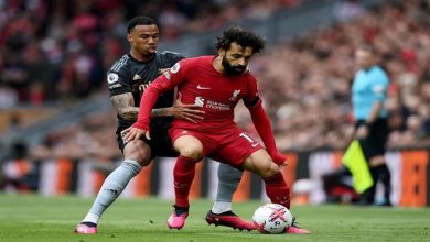 صورة محمد صلاح يقود هجوم ليفربول لمواجهة أرسنال في الدوري الإنجليزي