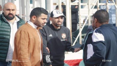 صورة أحمد سليمان يستقبل مؤمن زكريا في نادي الزمالك لهذا السبب (صور)