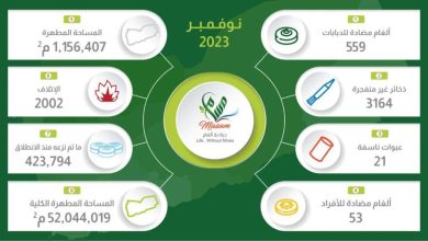 صورة وزير الصحة اليمني: «مسام» يستحق عن جدارة التكريم «بدرع الإنسانية»  أخبار السعودية
