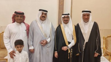 صورة آل عبدالكريم والمسرحي ي فان أحمد لعش الزوجية  أخبار السعودية