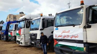 صورة الجيش الأردني: سقوط شظايا على المستشفى الميداني بخان يونس جراء قصف إسرائيلي