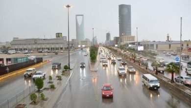 صورة أمطار رعدية ورياح مثيرة للأتربة والغبار بعدة مناطق