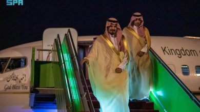 صورة الأمير سلمان بن سلطان بن عبد العزيز يصل المدينة المنورة