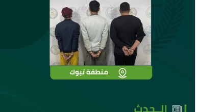 صورة «مكافحة المخدرات» تقبض على 3 مقيمين بمنطقة تبوك لترويجهم «الشبو» المخدر