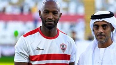 صورة تكريم شيكابالا في مباراة الزمالك وأم صلال القطري