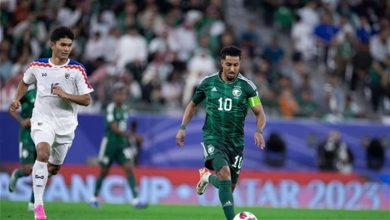 صورة السعودية وتايلاند إلى دور الـ16 من بطولة أمم آسيا