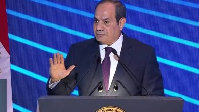 صورة السيسي: معبر رفح مفتوح ولسنا السبب في قلة دخول المساعدات  أخبار السعودية