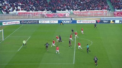 صورة لقطات من مباراة الاهلي وشباب بلوزداد في دوري أبطال إفريقيا (صور)