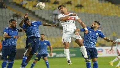 صورة نادي الزمالك وأبو سليم يناقشان الأمور الأمنية مع مراقب المباراة بدوري أبطال أفريقيا