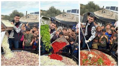 صورة “جابلهم أكل ولعب”.. ما حقيقة زيارة الشيف بوراك للأراضي الفلسطينية؟ (صور)