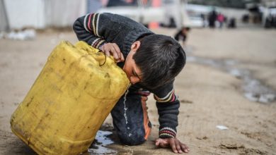 صورة اليونيسف: إدخال المساعدات لغزة مسألة حياة أو موت للأطفال