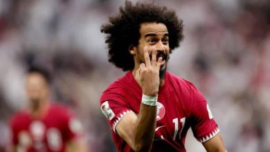 صورة أرقام تاريخية لمنتخب قطر وأكرم عفيف بعد فوزه بكأس آسيا 2023