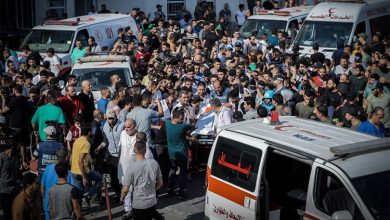 صورة فيديو… جيش الاحتلال ينفذ مجزرة بحق المواطنين على دوار النابلسي غرب مدينة غزة