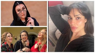 صورة نادين نجيم بدون مكياج وميريهان حسين بـ “عباءة”.. 10 لقطات لنجوم الفن خلال 24 ساعة