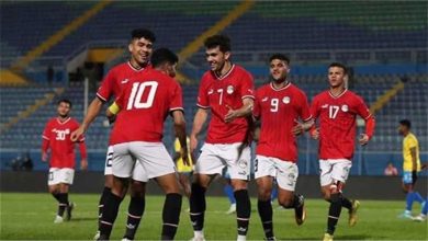 صورة منتخب مصر الأوليمبي إلى الدور نصف النهائي ببطولة غرب آسيا بعد الفوز على الإمارات