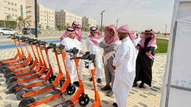 صورة جامعة المجمعة تدشن وسيلة تنقُّل عصريَّة وصديقة للبيئة لطلابها ومنسوبيها