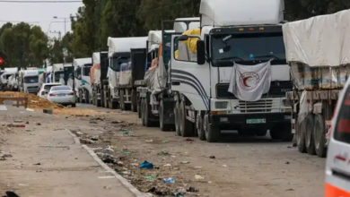 صورة الأمم المتحدة: الطريق البريّ لإيصال المساعدات لغزة ضرورة