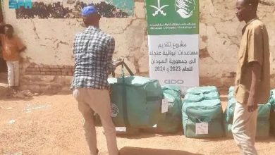 صورة «إغاثي الملك سلمان» يوزع 266 حقيبة إيوائية في ولاية الخرطوم بالسودان