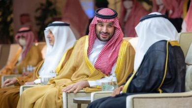 صورة بن سلمان يحضر نهائي كأس خادم الحرمين الشريفين بين النصر والهلال