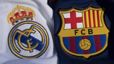 صورة برشلونة يهنئ ريال مدريد بعد الفوز بلقب الدوري الإسباني