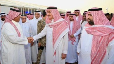 صورة أمير جازان يشهد فعاليات مهرجان محالب الإبل  أخبار السعودية