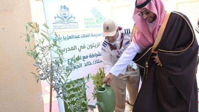 صورة نائب أمير عسير يطلق مشروع «أشجار الزيتون»  أخبار السعودية