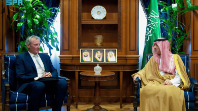 صورة وزير الدولة للشؤون الخارجية يستقبل سفير نيوزيلندا لدى المملكة