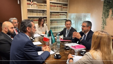 صورة المنجد يناقش سبل جذب المستثمرين السعوديين والتكامل مع نظرائهم الإيطاليين