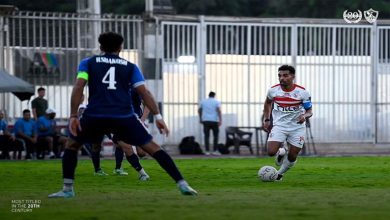 صورة ناشئ الزمالك يتعادل للفريق أمام البنك الأهلي وديا