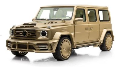 صورة نسخة ذهبية من مرسيدس AMG G63 معدلة بلمسات ذهب عيار 24