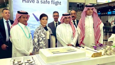 صورة تدشين أول رحلة طيران مباشرة من الدمام إلى النجف في العراق  أخبار السعودية