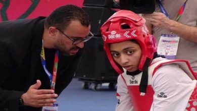 صورة آية شحاتة تودع منافسات التايكوندو على يد المصنفة الأولى عالميا