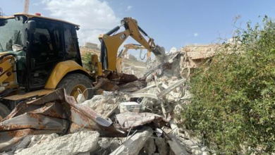 صورة جيش الاحتلال يهدم بناية سكنية غرب رام الله