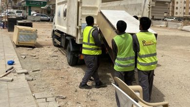 صورة أمانة جدة تكافح التشوه البصري وتتعقب البيع العشوائي