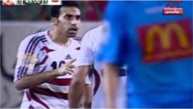 صورة أصل اللقطة (2) .. لماذا صفع جمال حمزة محترف الزمالك على وجهه في مباراته الأولى؟